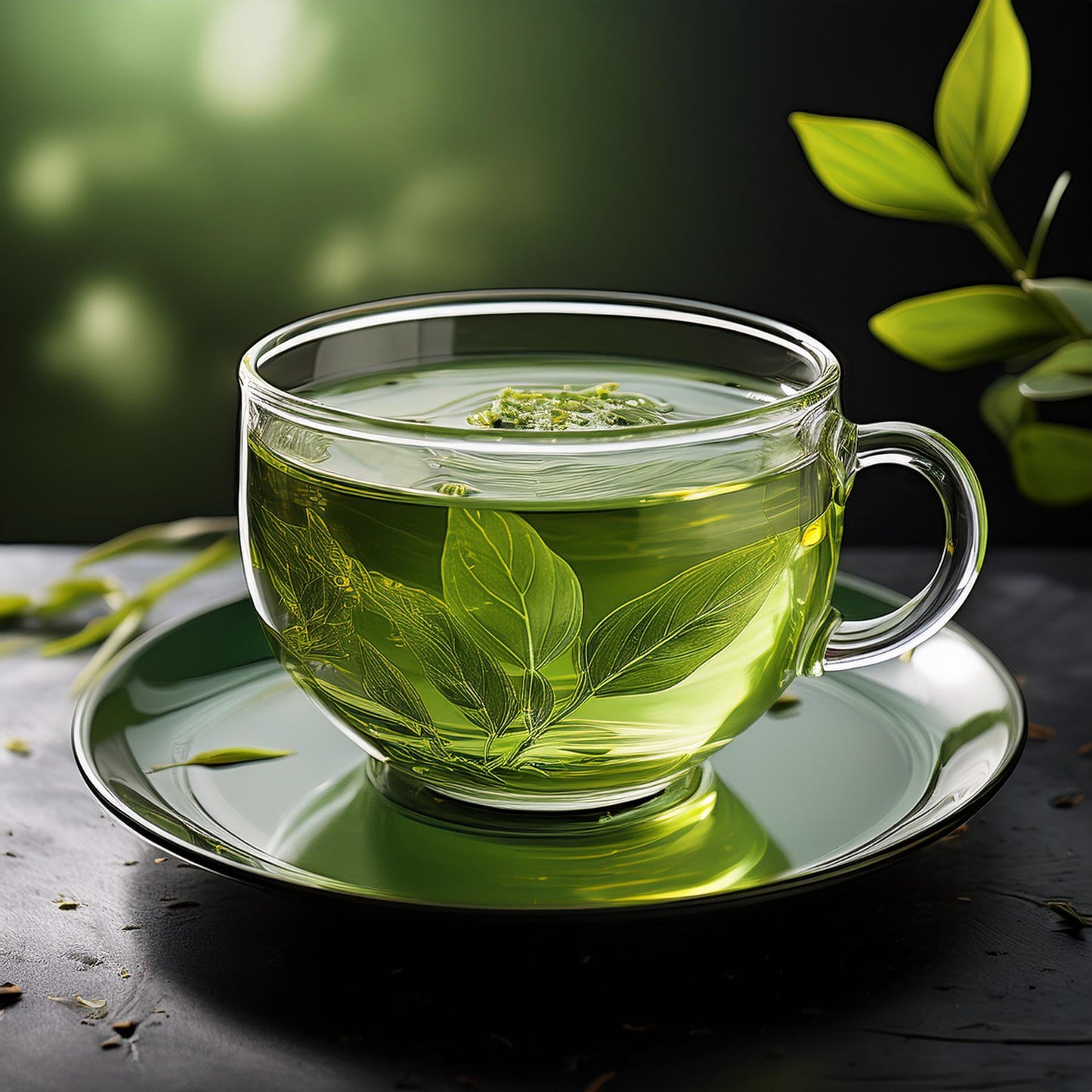 Green Tea Food Flavouring - Professional High Strength - 1 Litre