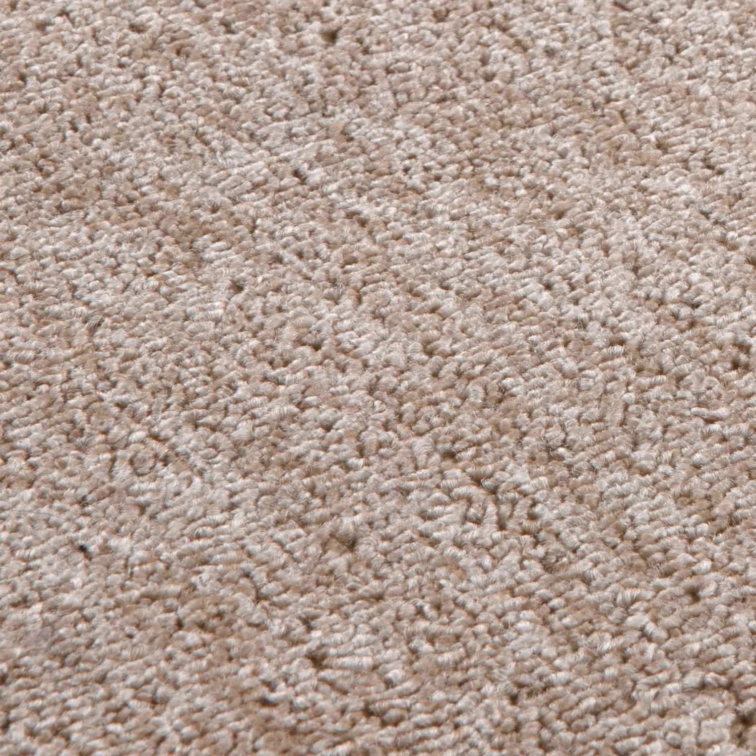 Flex Beige Low Pile Solid Rug