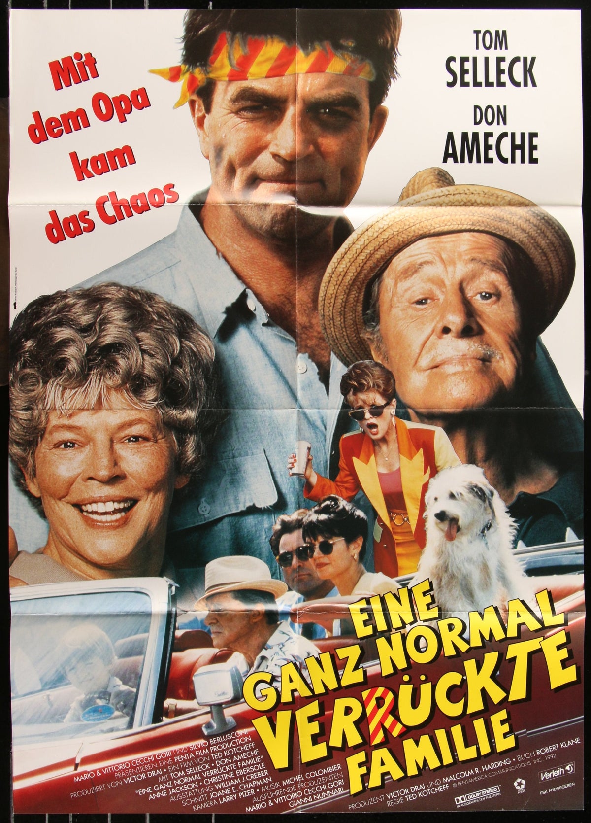 Folks! (1992) Original German A1 Movie Poster