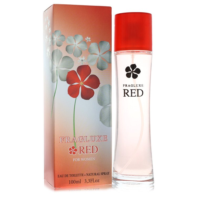 Fragluxe Red Eau de Toilette Spray for Women, 3.3 oz (100 ml)