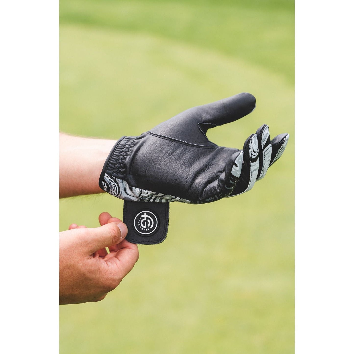 Black Marble Golf Glove | Motif Collection