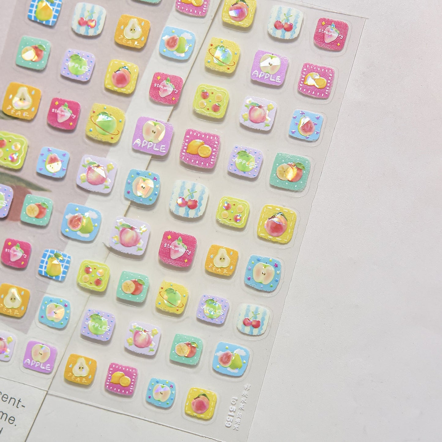 Hello Claws | Summer Fruit Nail Deco Sticker