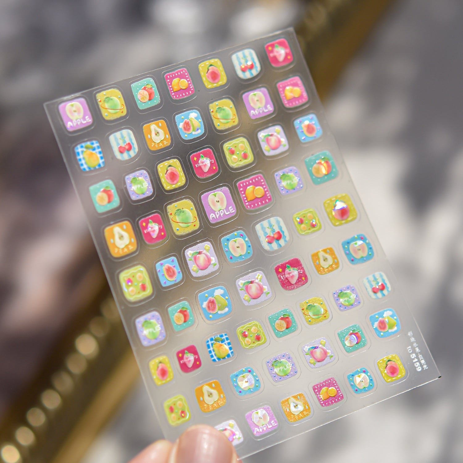 Hello Claws | Summer Fruit Nail Deco Sticker