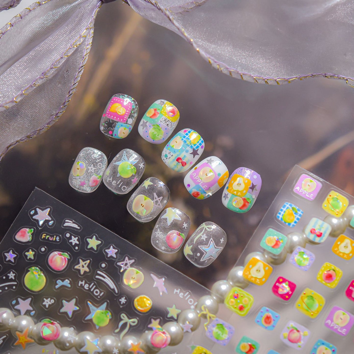 Hello Claws | Summer Fruit Nail Deco Sticker