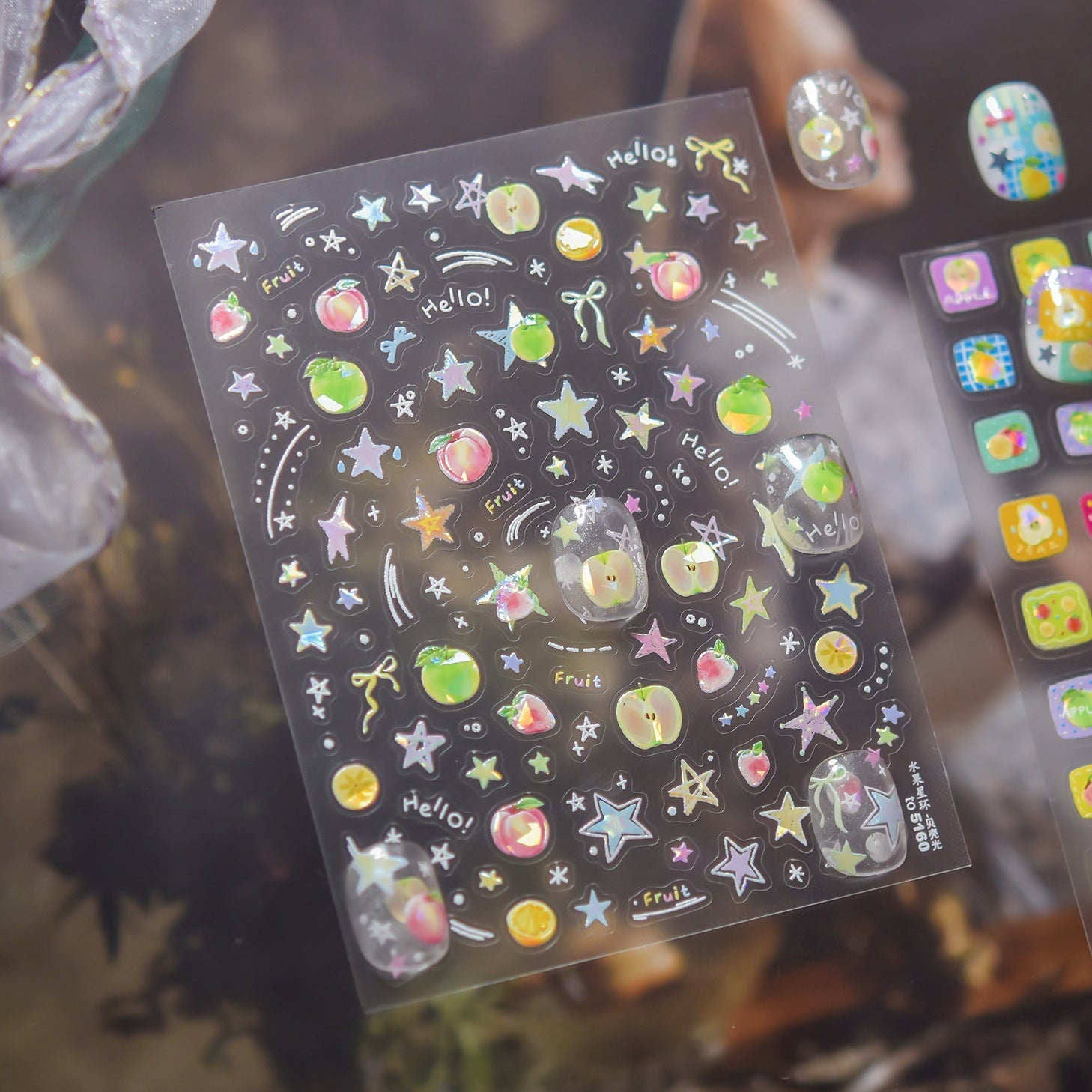 Hello Claws | Summer Fruit Nail Deco Sticker