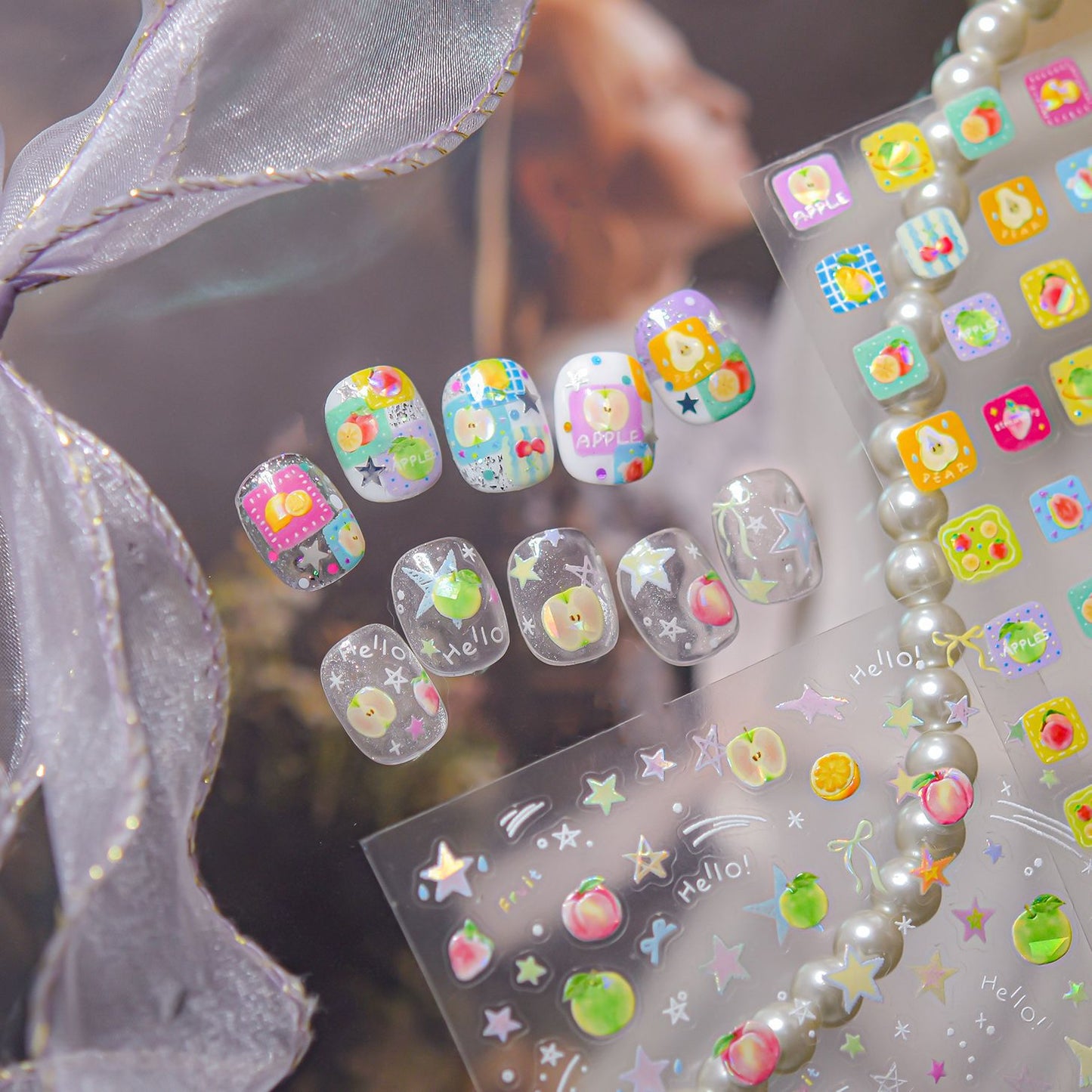 Hello Claws | Summer Fruit Nail Deco Sticker