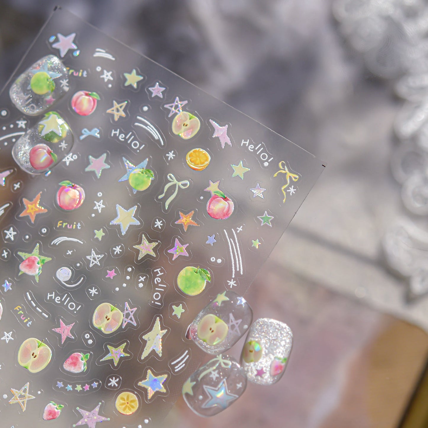 Hello Claws | Summer Fruit Nail Deco Sticker