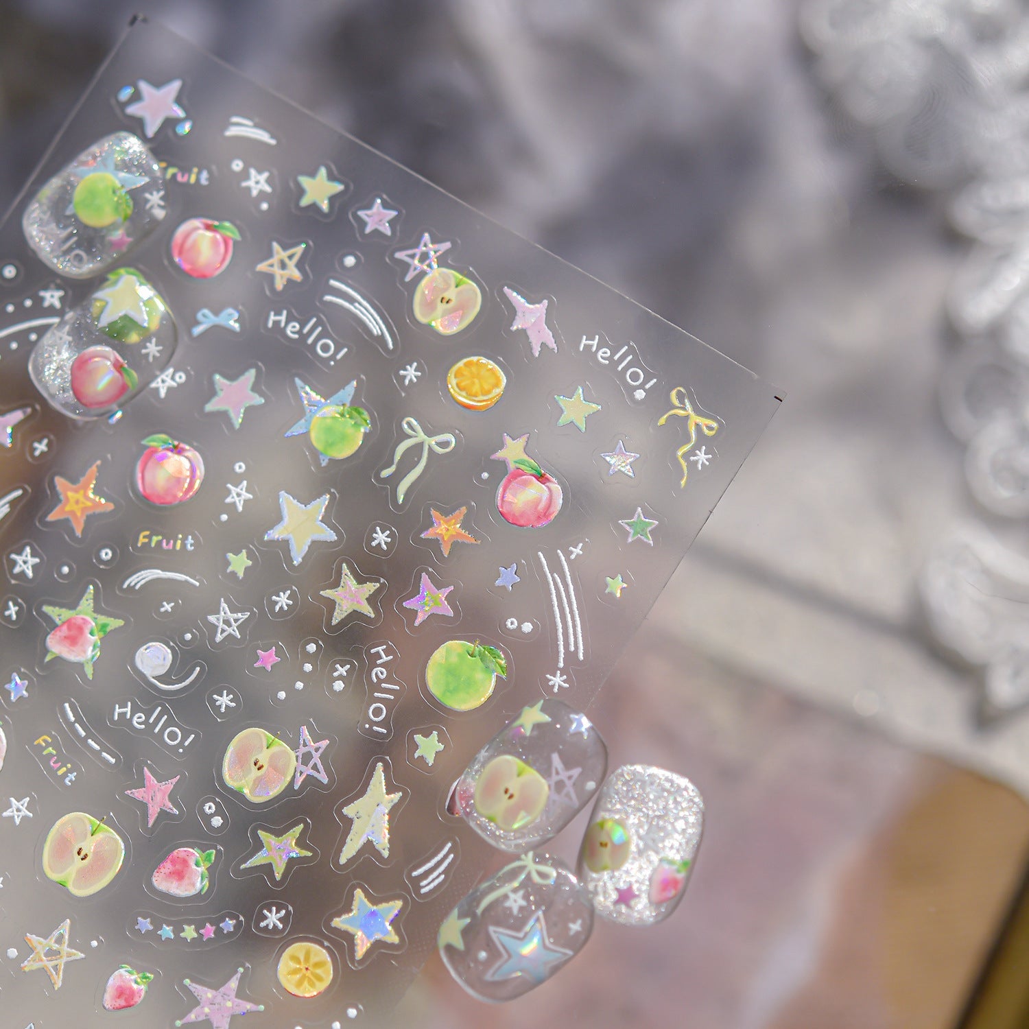 Hello Claws | Summer Fruit Nail Deco Sticker