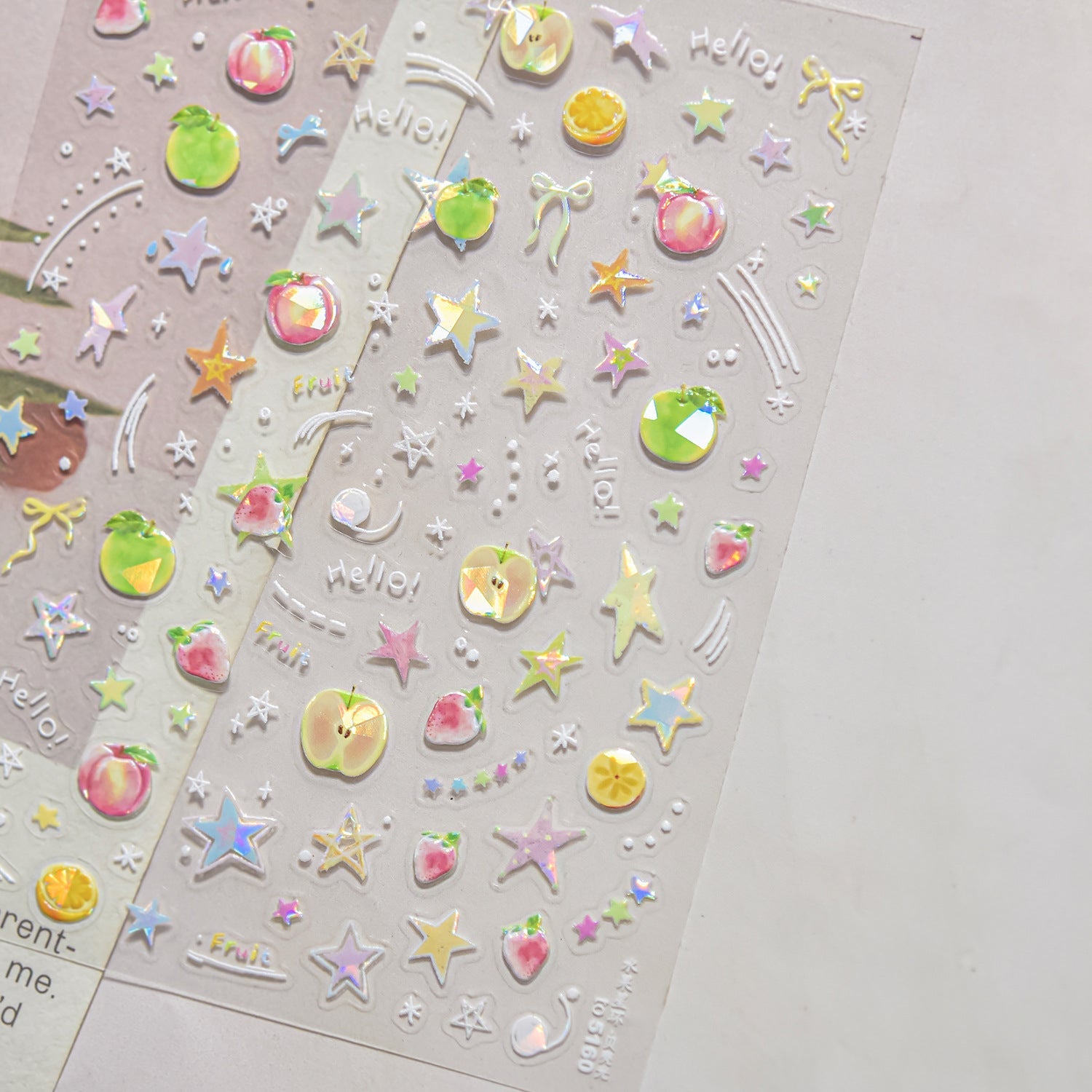 Hello Claws | Summer Fruit Nail Deco Sticker