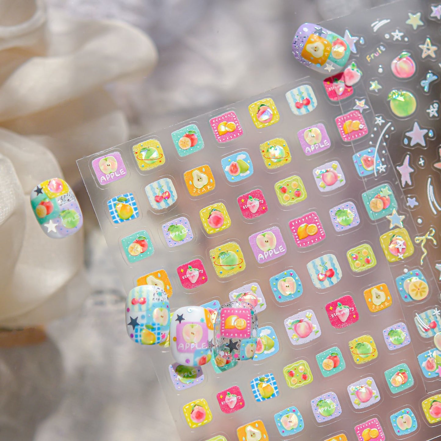 Hello Claws | Summer Fruit Nail Deco Sticker