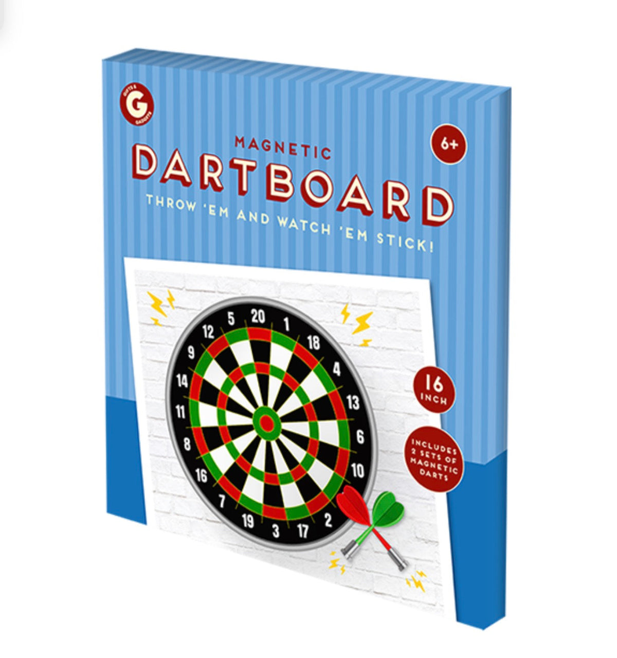 Magnetic dart board 16”