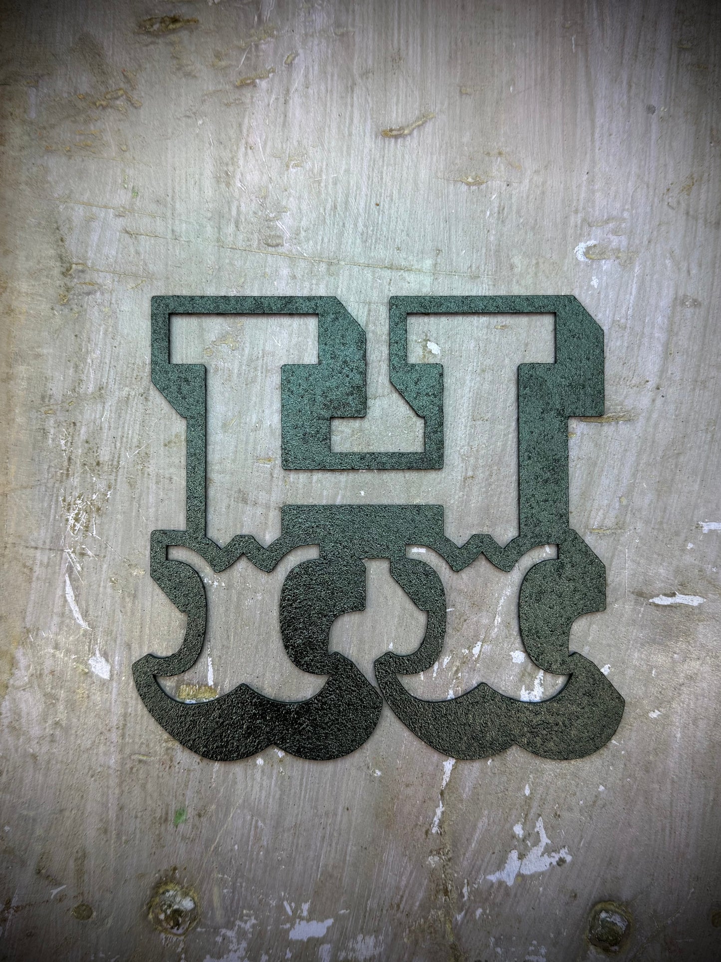 A-Z Rustic 5" or 12" Black Metal Carnival Letters.