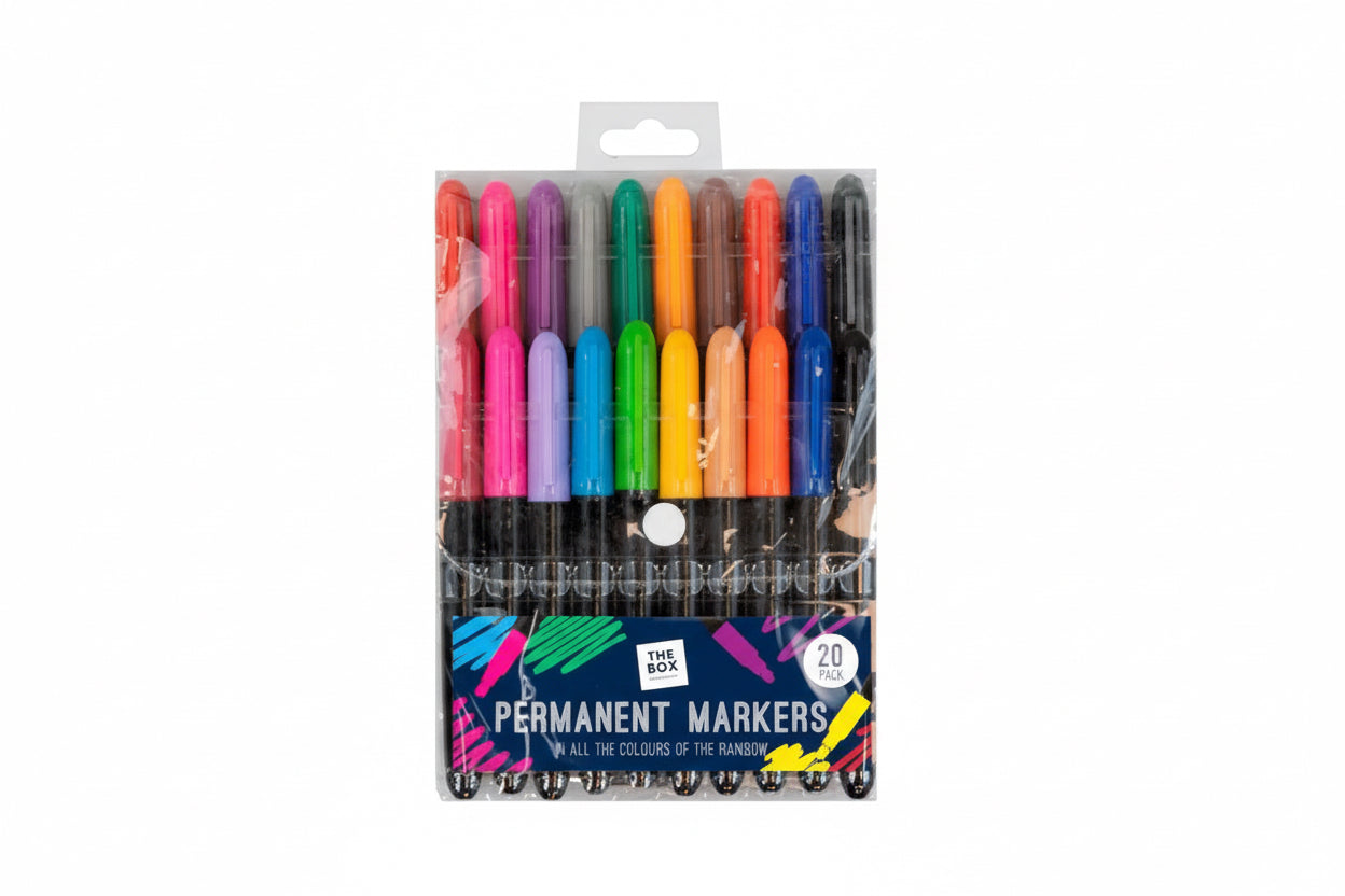 Permanent marker pens 20 pack