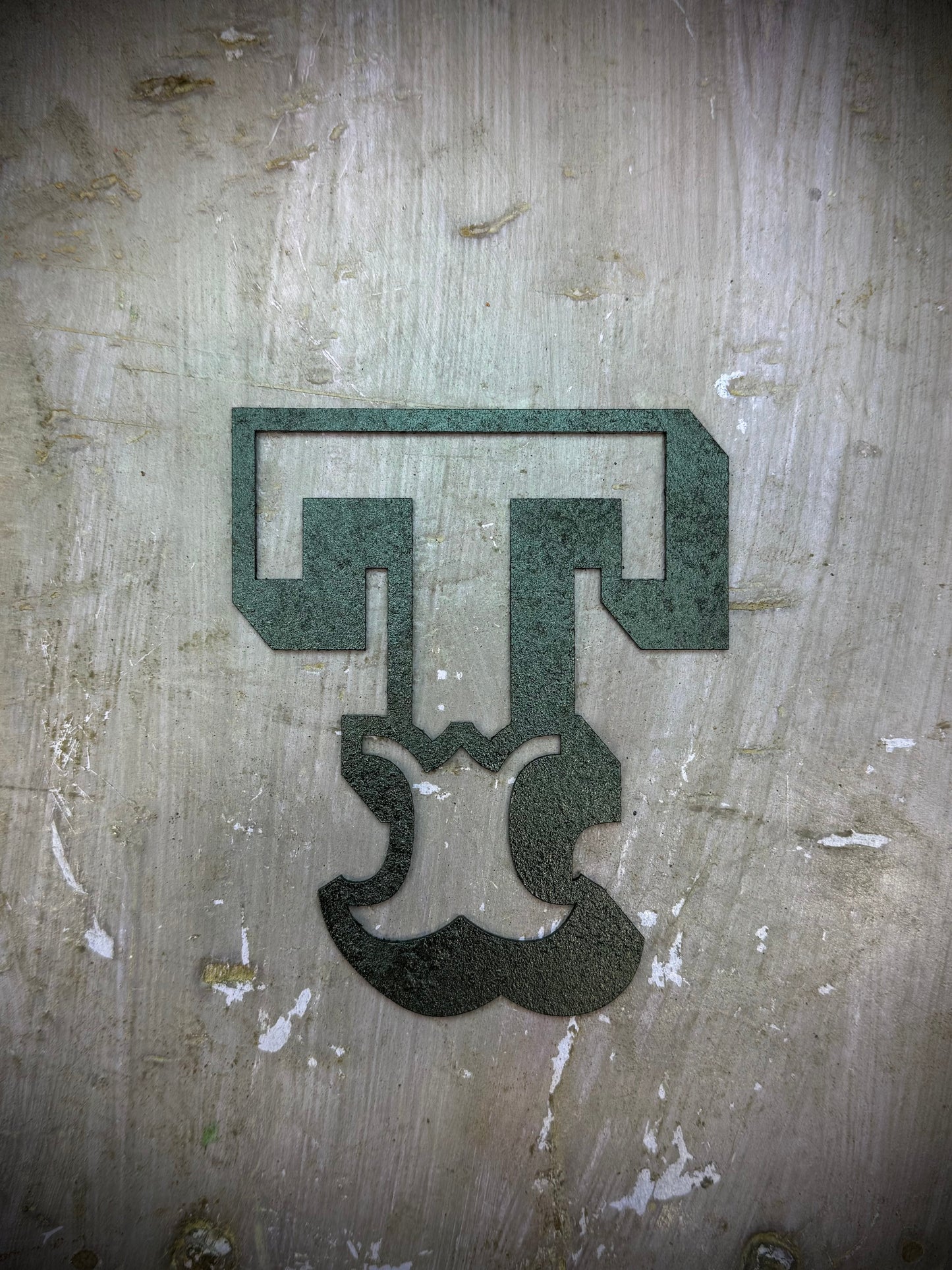 A-Z Rustic 5" or 12" Black Metal Carnival Letters.