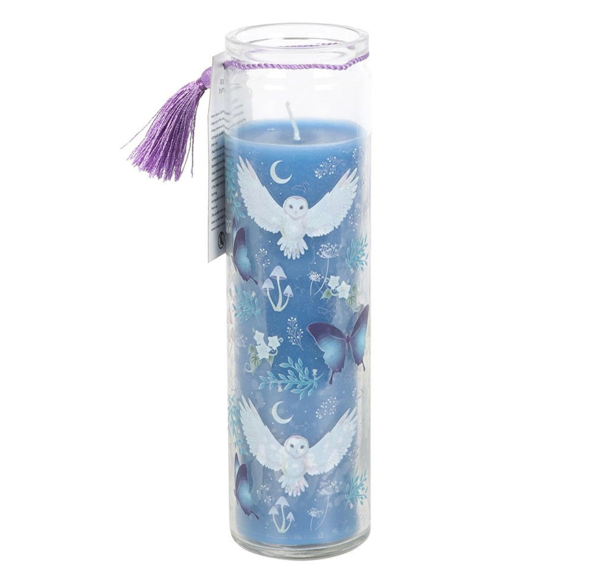 Tube candle - night owl