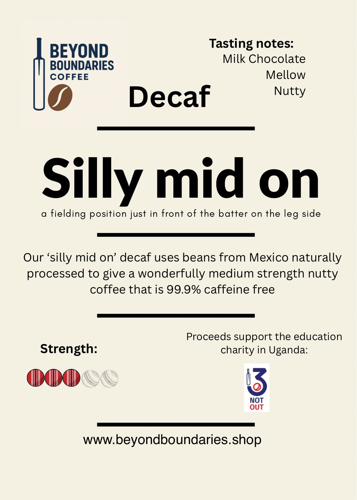 Silly mid on 250g