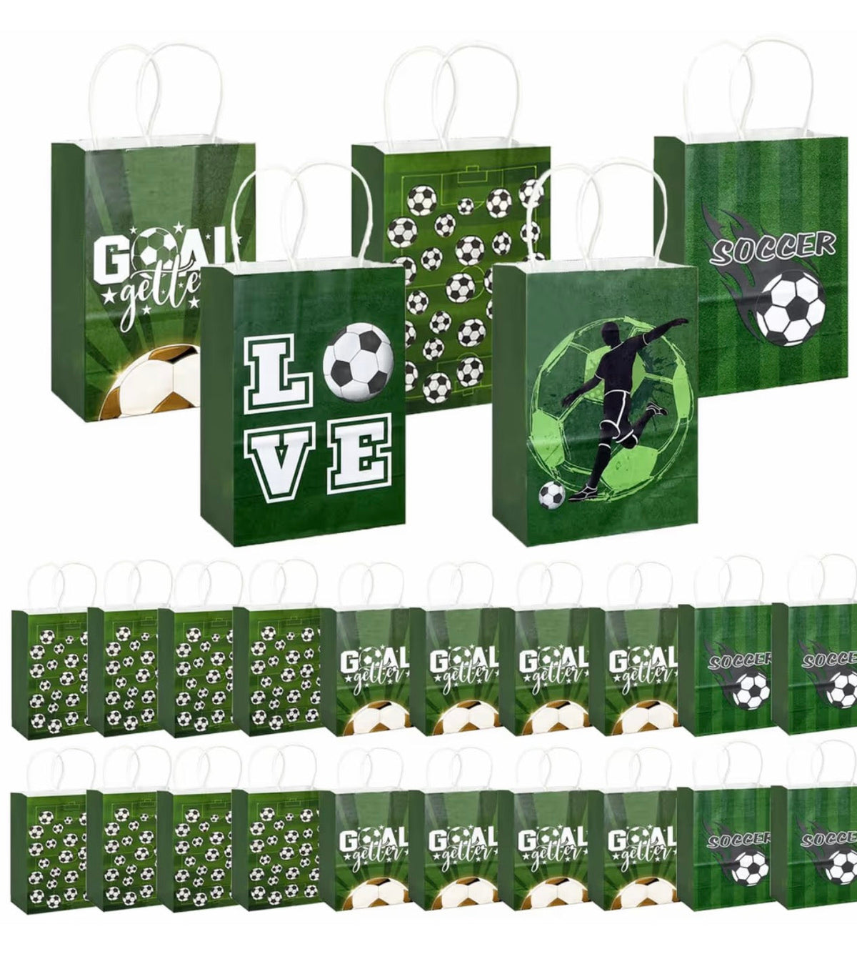 Football gift bag 20 pack