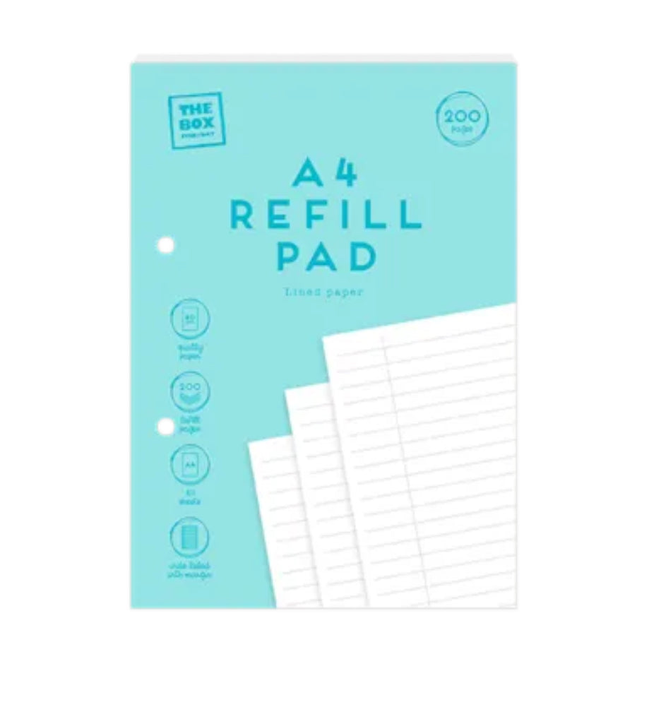 A4 refill pad (pastel) - 200 pages