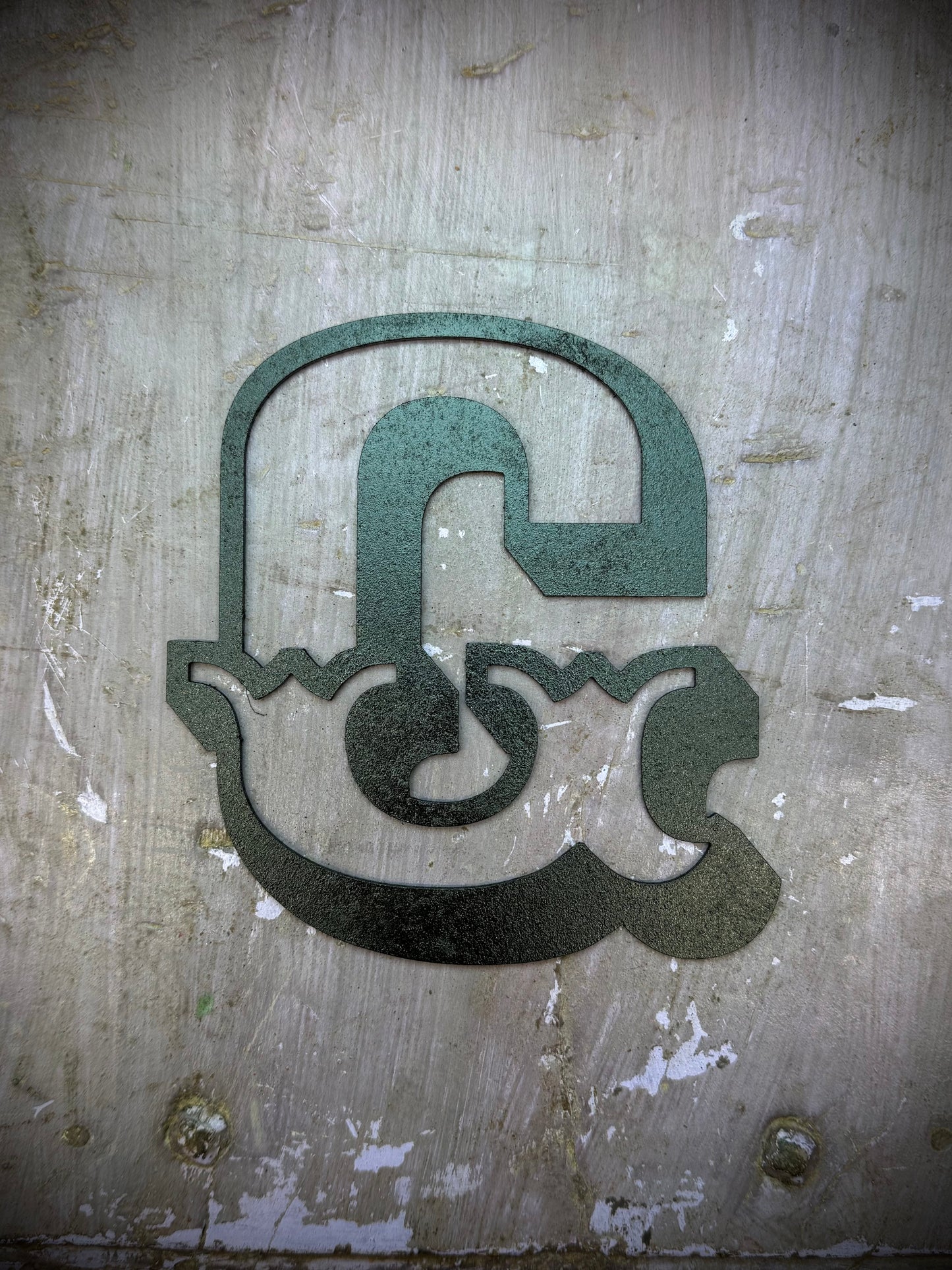 A-Z Rustic 5" or 12" Black Metal Carnival Letters.