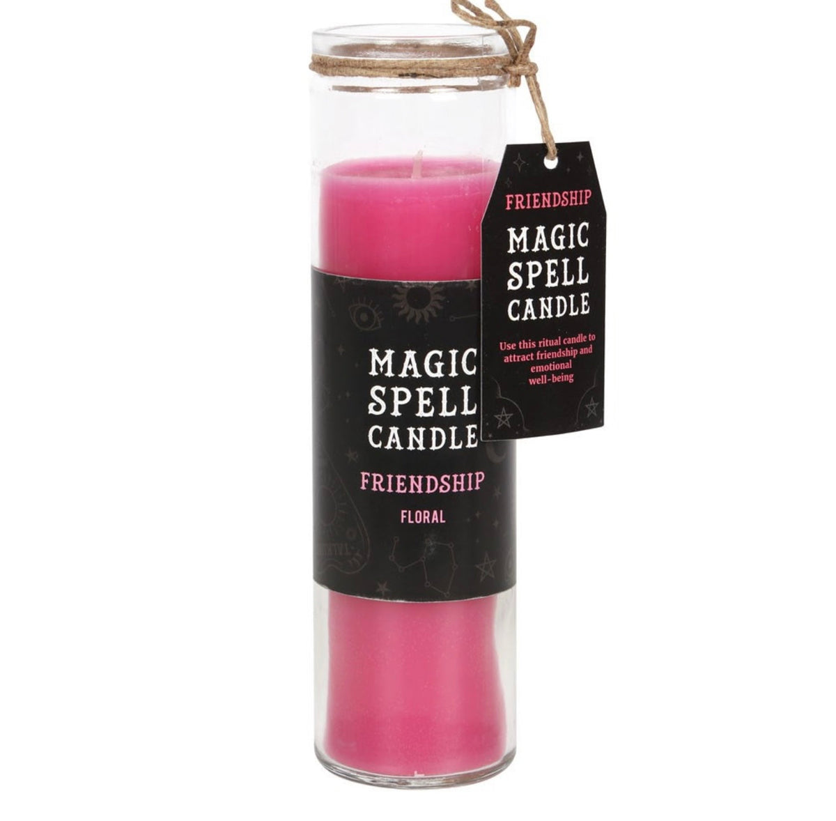 Tube candle - friendship magic spell