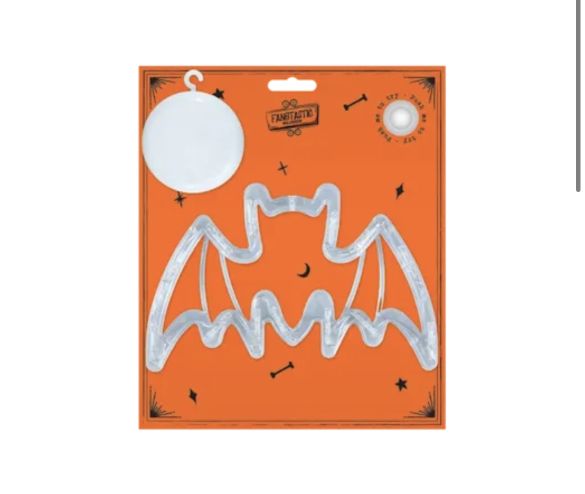 Halloween LED window light