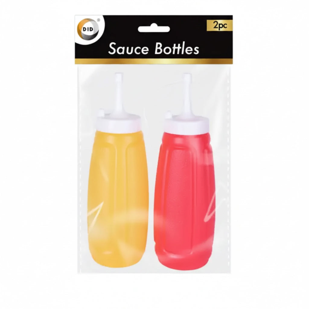 Sauce bottles 2 pack