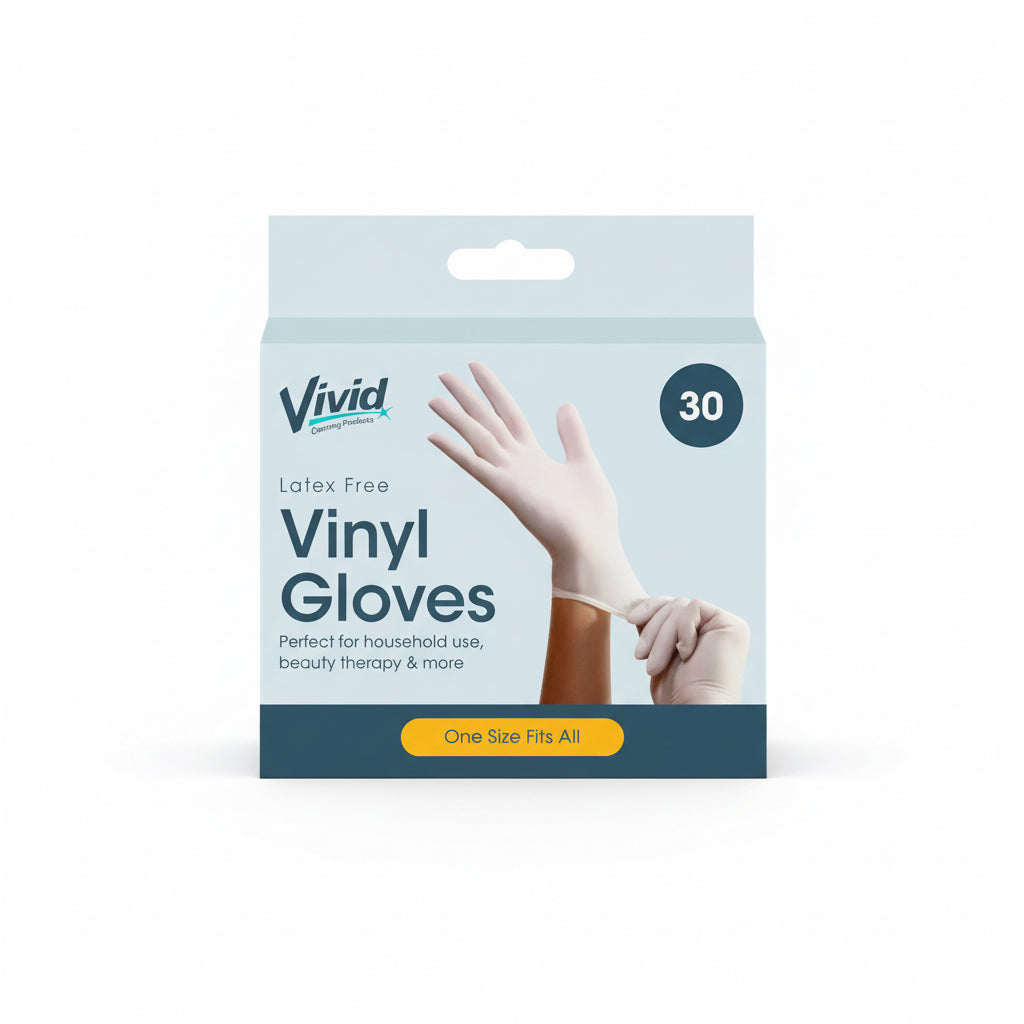 Vinyl gloves 30 pack