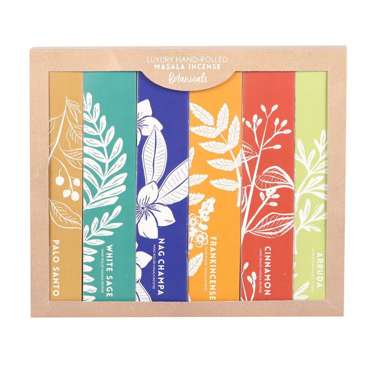 Exotic botanical incense stick variety set