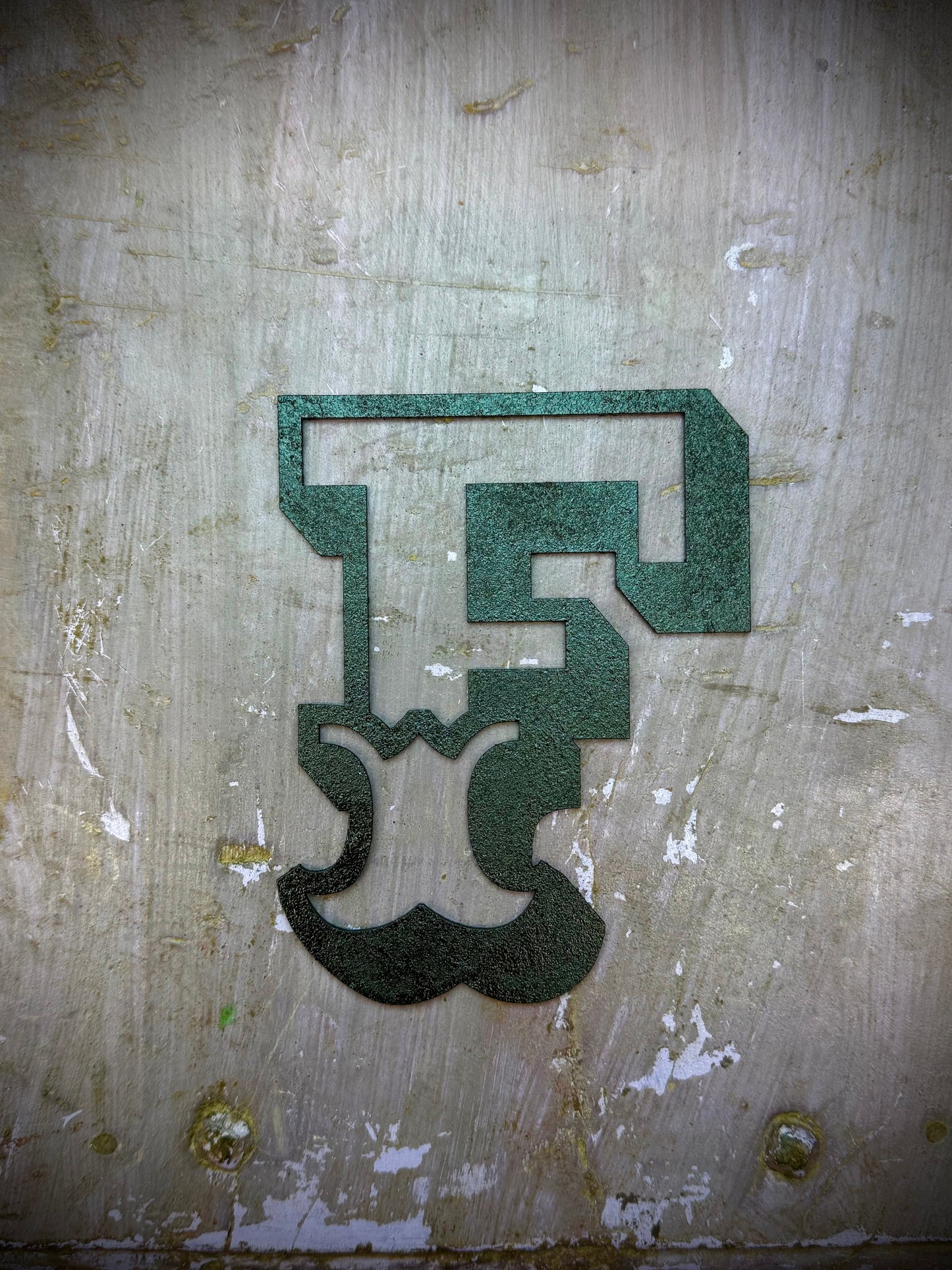 A-Z Rustic 5" or 12" Black Metal Carnival Letters.