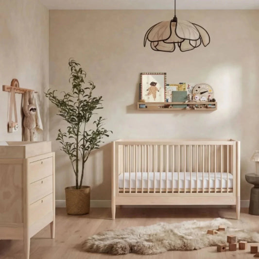 Gaia Baby Eos 2 Piece Room Set - All Natural Ash