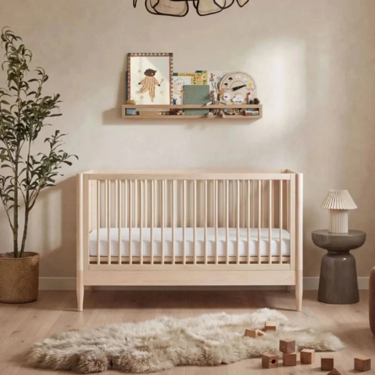 Gaia Baby Eos 2 Piece Room Set - All Natural Ash