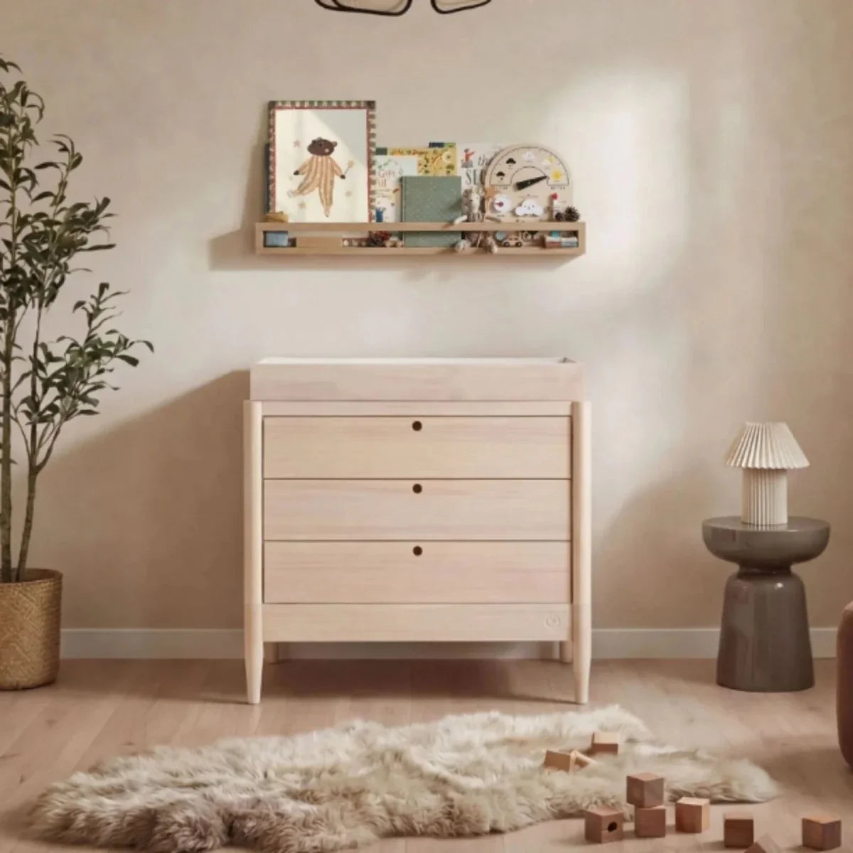 Gaia Baby Eos 2 Piece Room Set - All Natural Ash