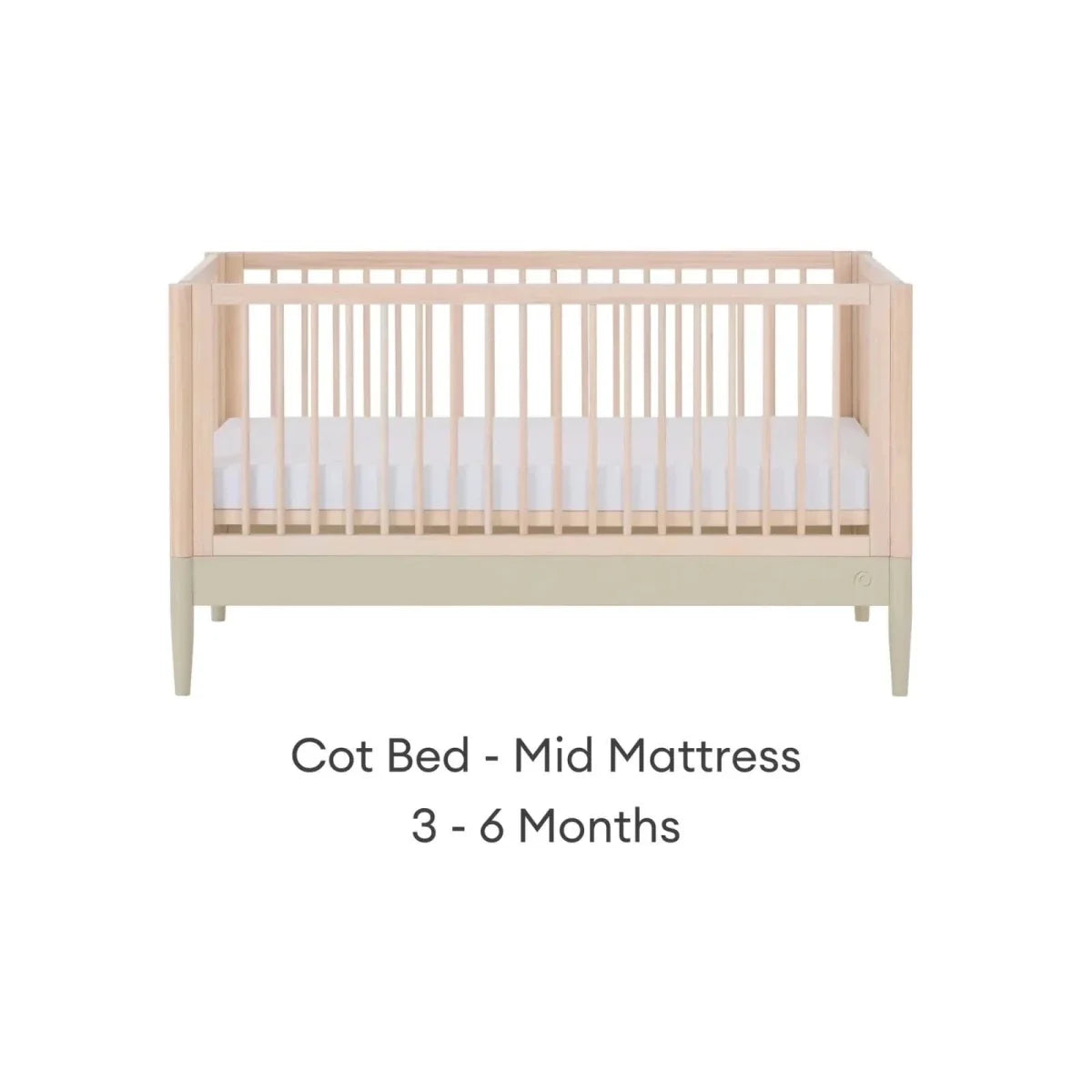 Gaia Baby Eos 2 Piece Room Set - Desert Sage/Natural Ash