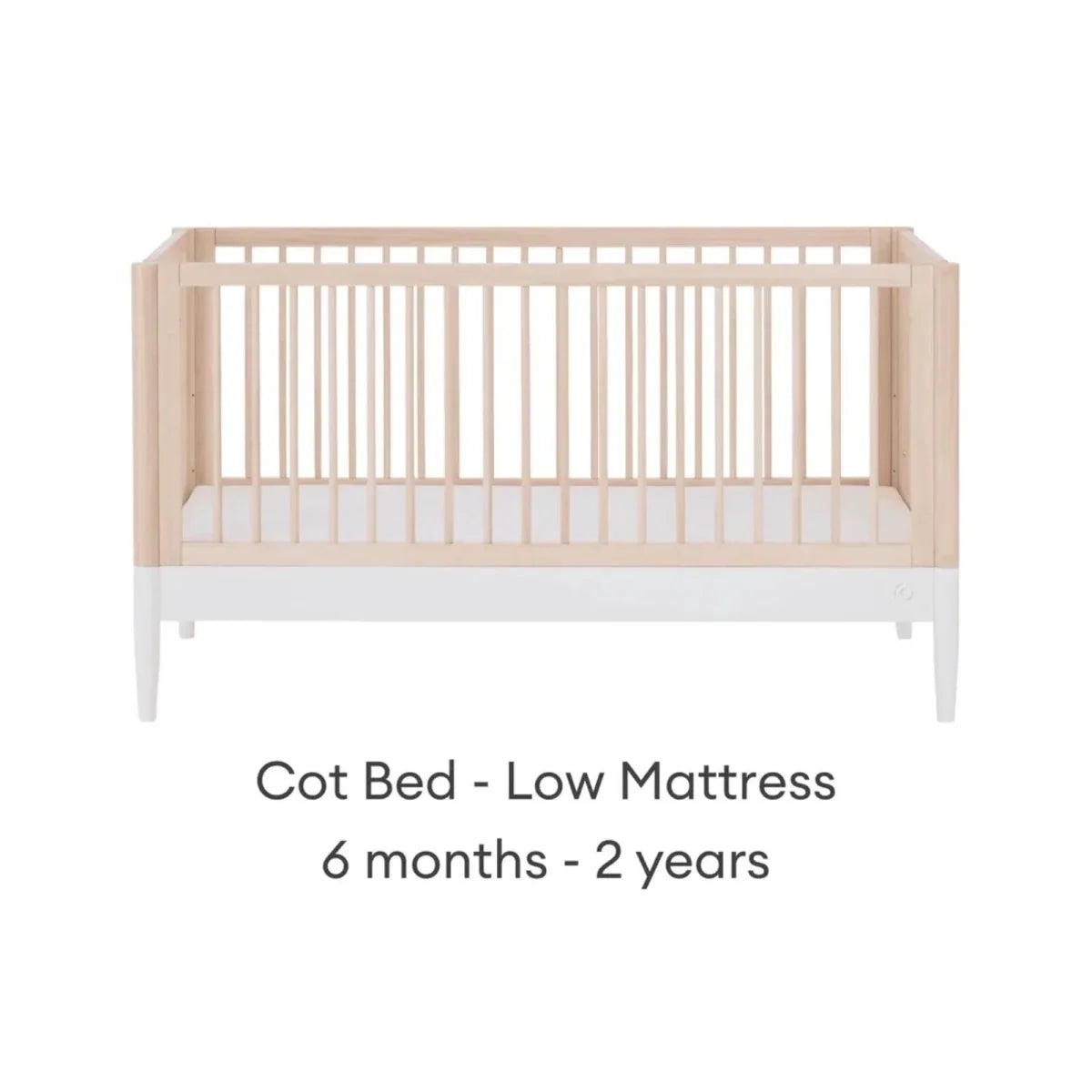 Gaia Baby Eos 2 Piece Room Set - Natural Ash/White