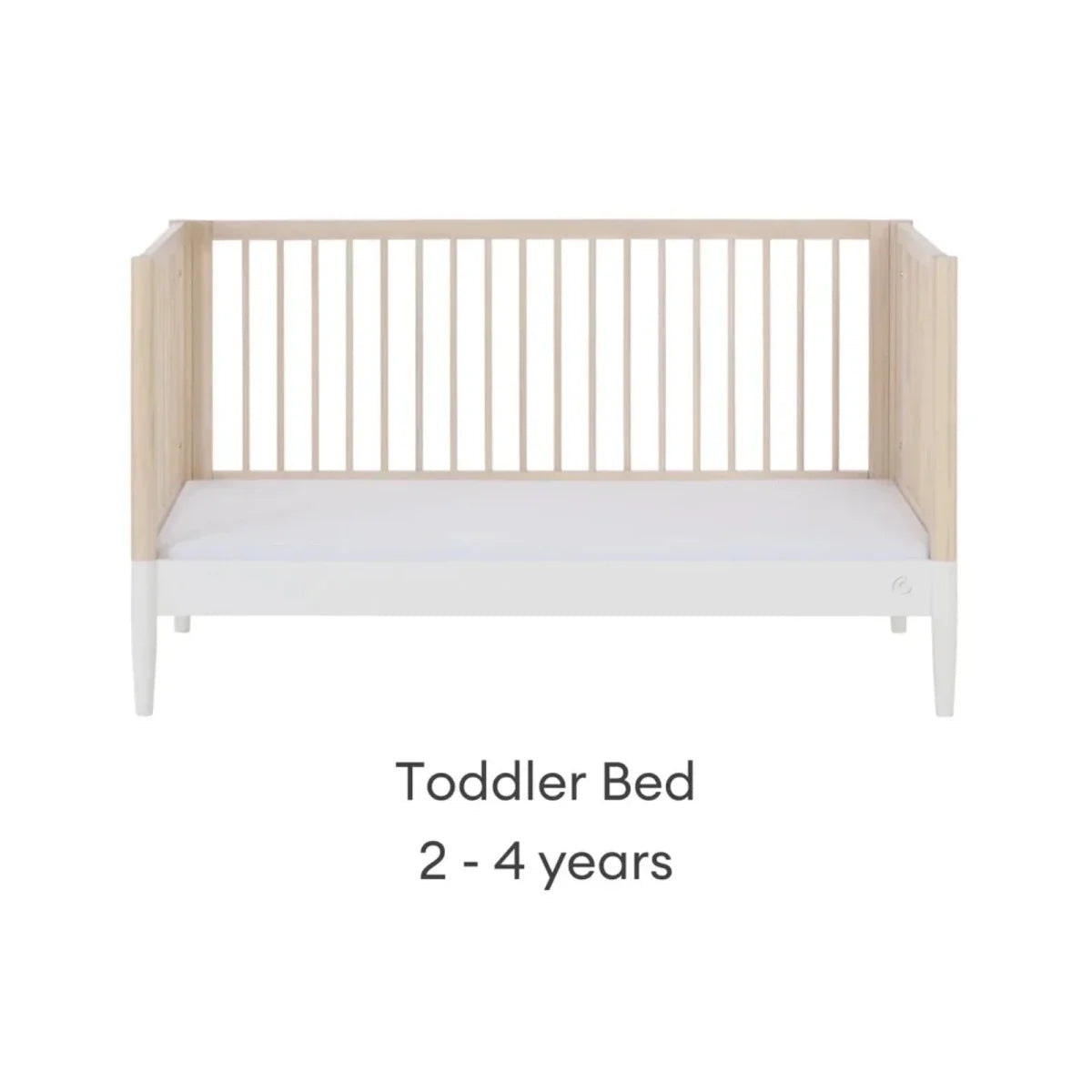 Gaia Baby Eos 2 Piece Room Set - Natural Ash/White
