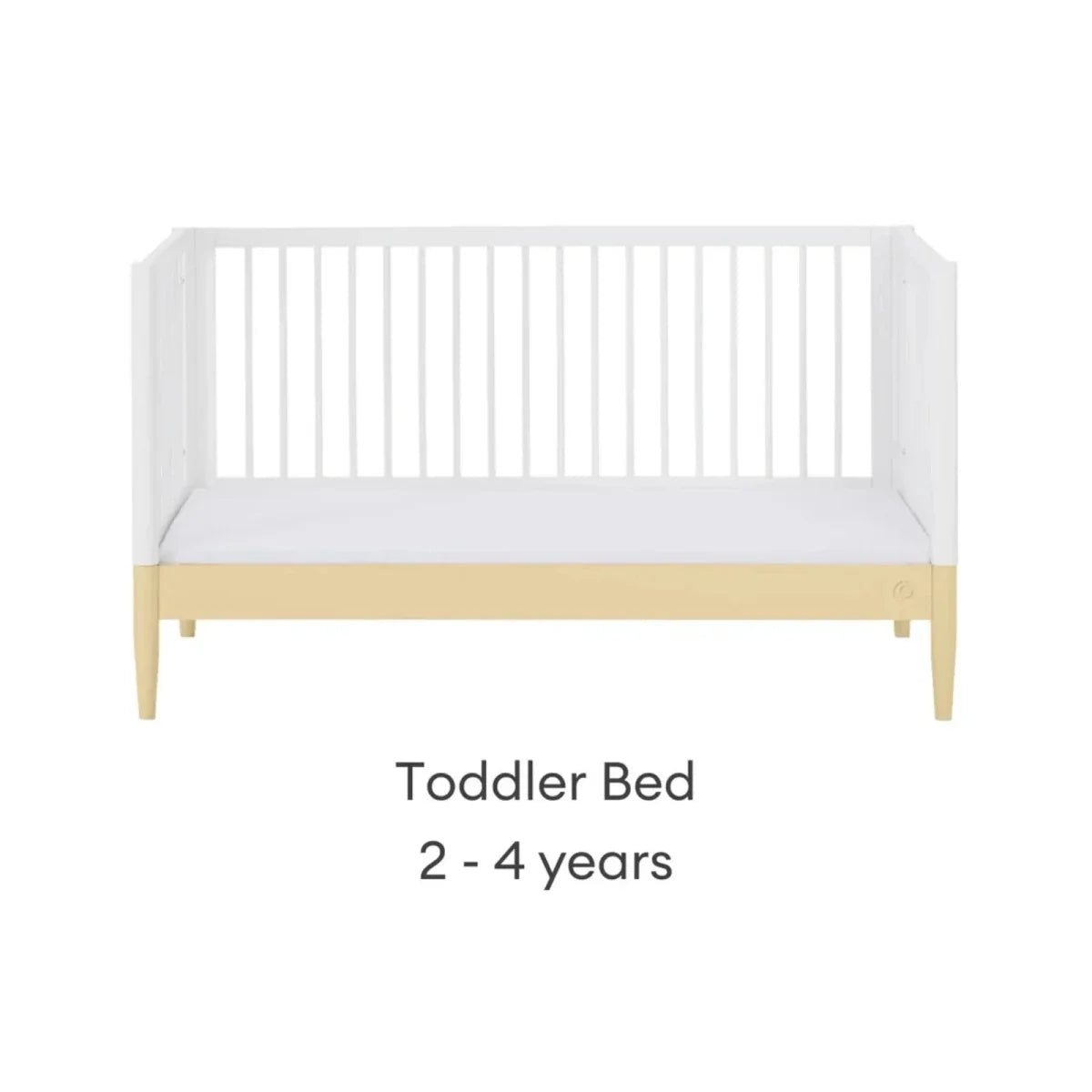 Gaia Baby Eos 2 Piece Room Set - Primrose Yellow/White