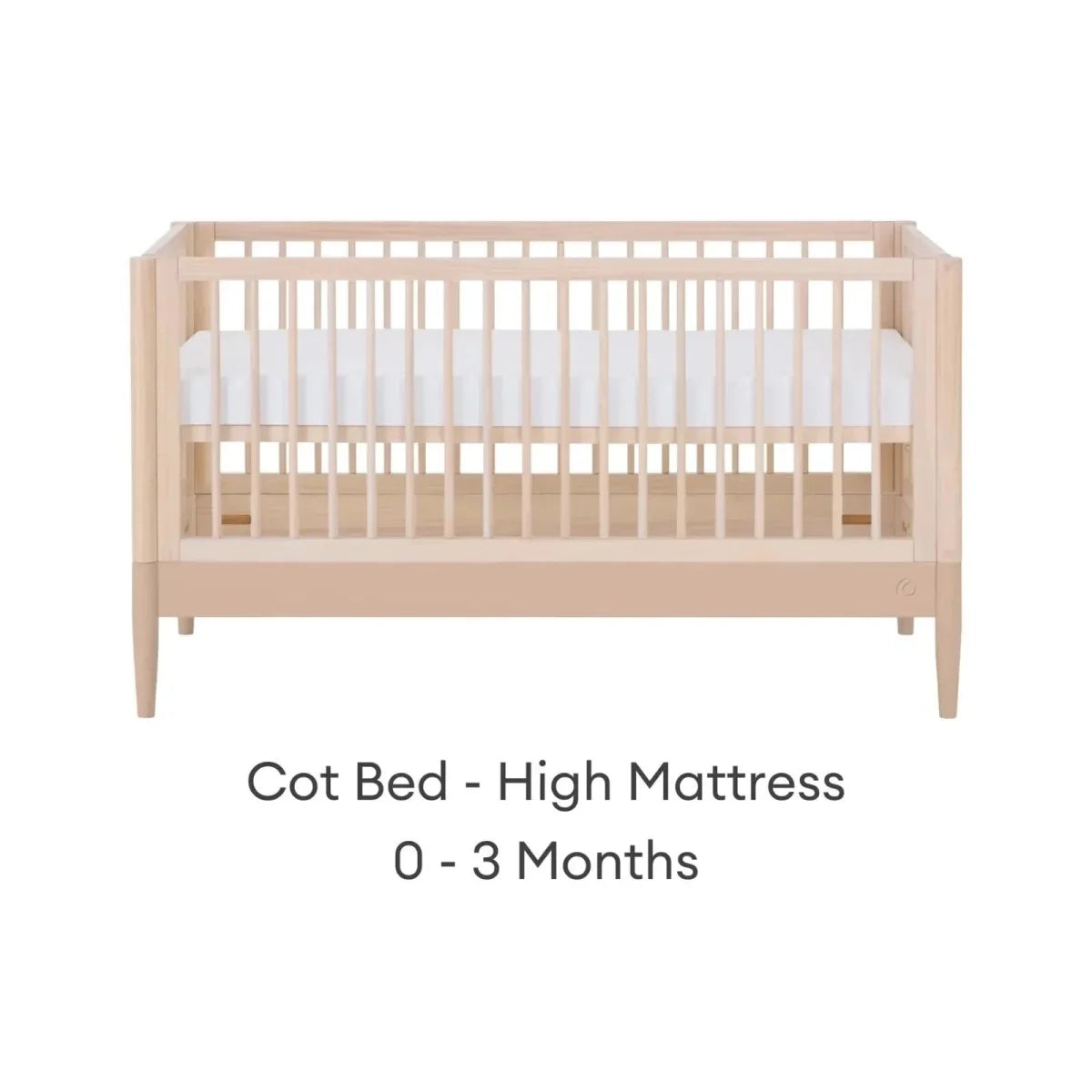 Gaia Baby Eos 2 Piece Room Set - Powder Blush/Natural Ash
