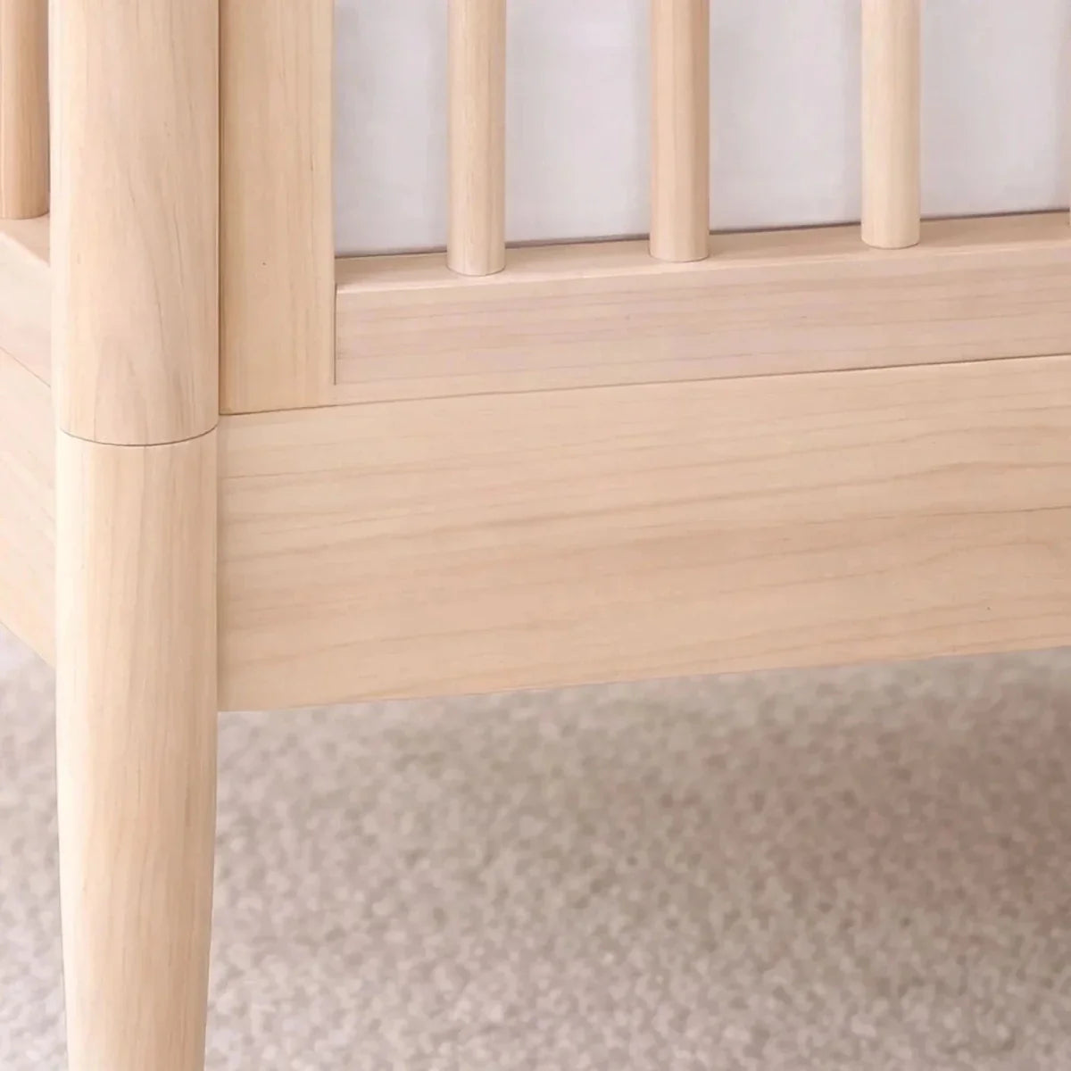 Gaia Baby Eos Nursery Cot Bed - All Natural Ash