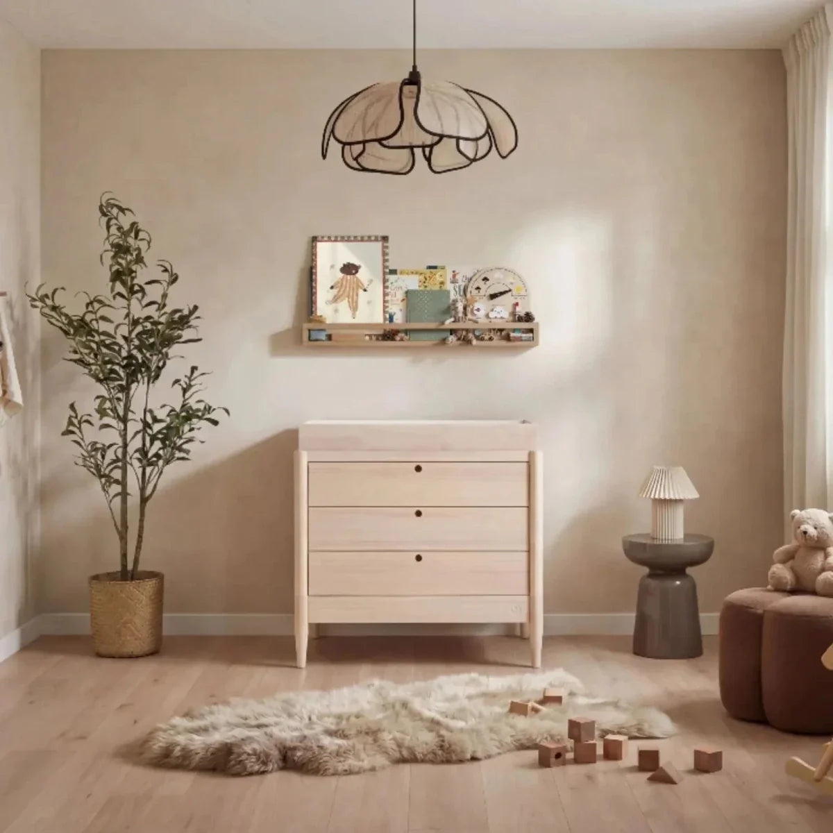 Gaia Baby Eos Dresser - All Natural Ash
