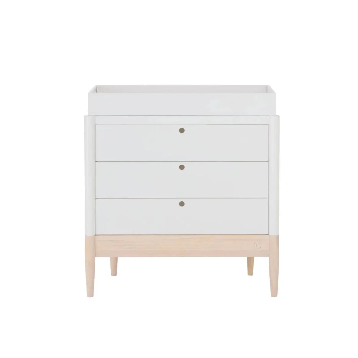 Gaia Baby Eos Dresser - Natural Ash/White