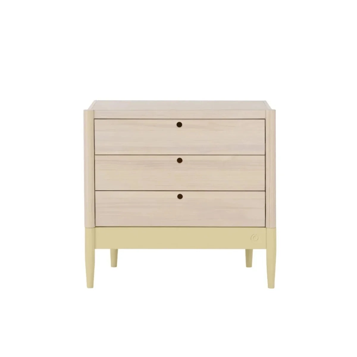 Gaia Baby Eos Dresser - Primrose Yellow/Natural Ash