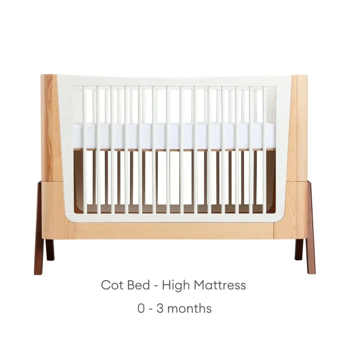 Gaia Baby Hera 2 Piece Room Set - Natural/Walnut