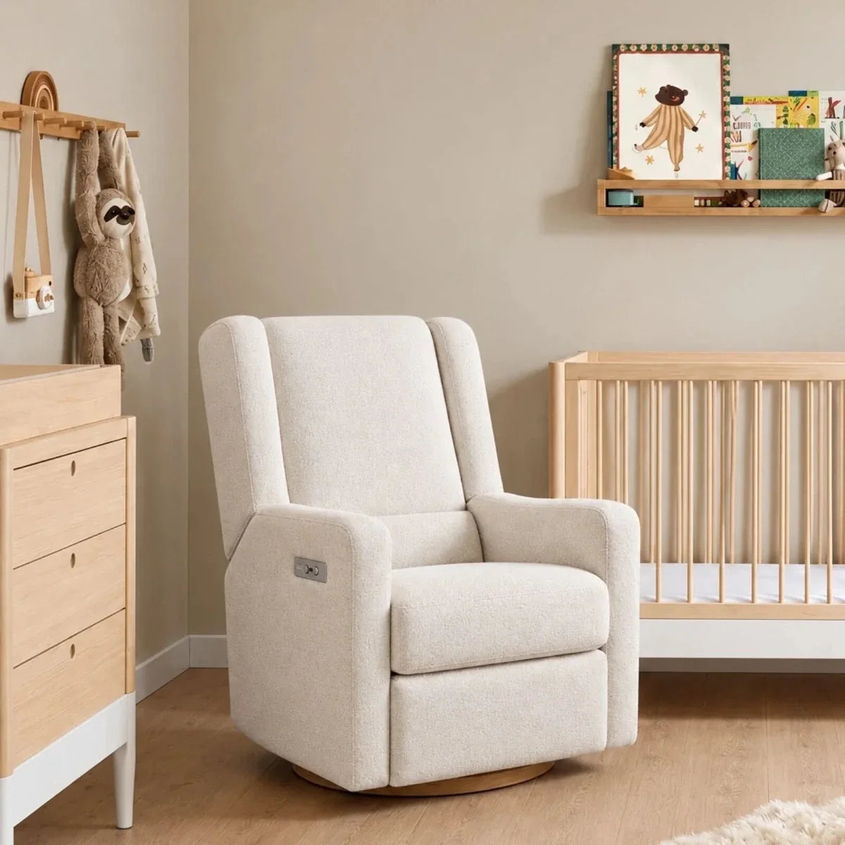 Gaia Baby Lyra Nursing Chair - Oat