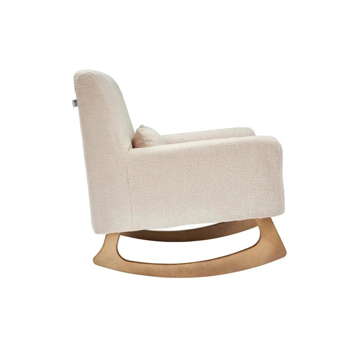 Gaia Baby Serena Nursing Chair and Footstool Set - Biscuit Boucle