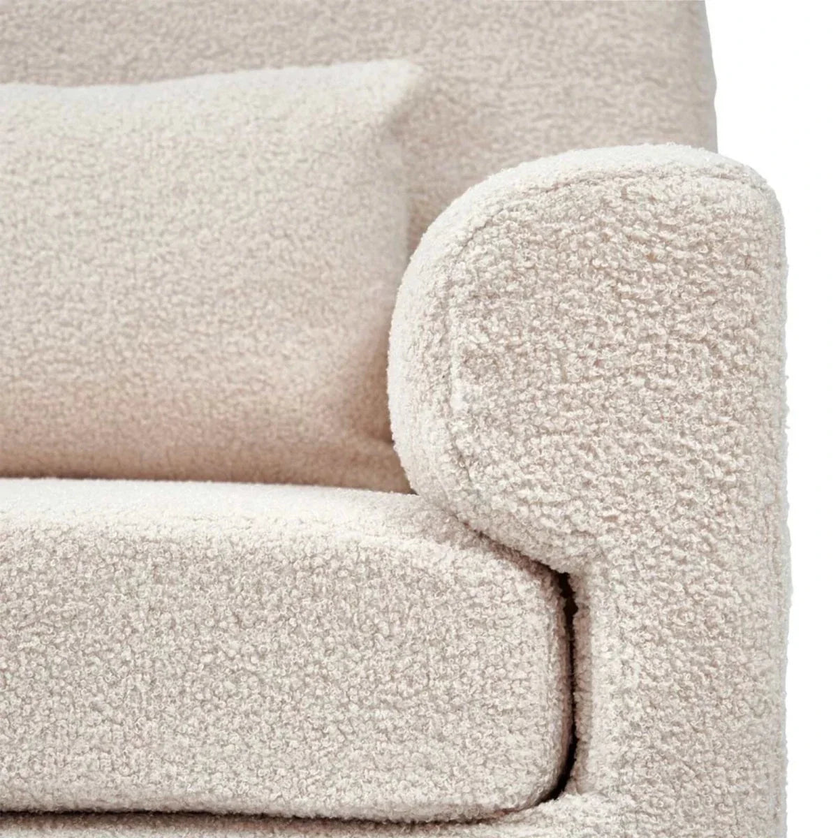 Gaia Baby Serena Rocking & Nursing Chair - Biscuit Boucle