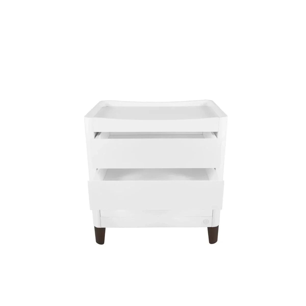 Gaia Baby Serena Dresser - White/Walnut