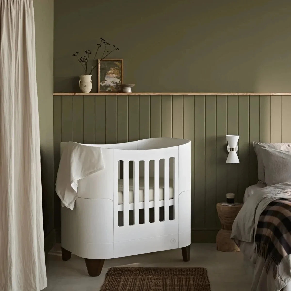 Gaia Baby Serena Mini Cot Bed Fitted Sheets 2 Pack