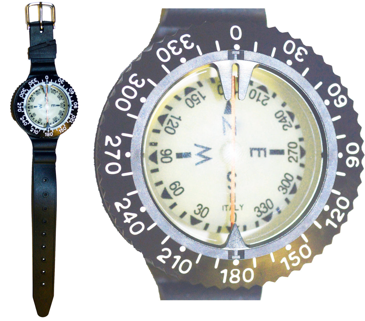 Beaver Polaris Wrist Mounted Compass