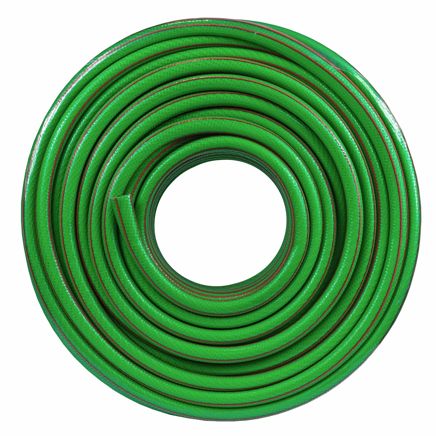 Premium Garden Hose 6-Layer 1/2in Pipe Green Outdoor Watering Kit Lawn Sprinkler