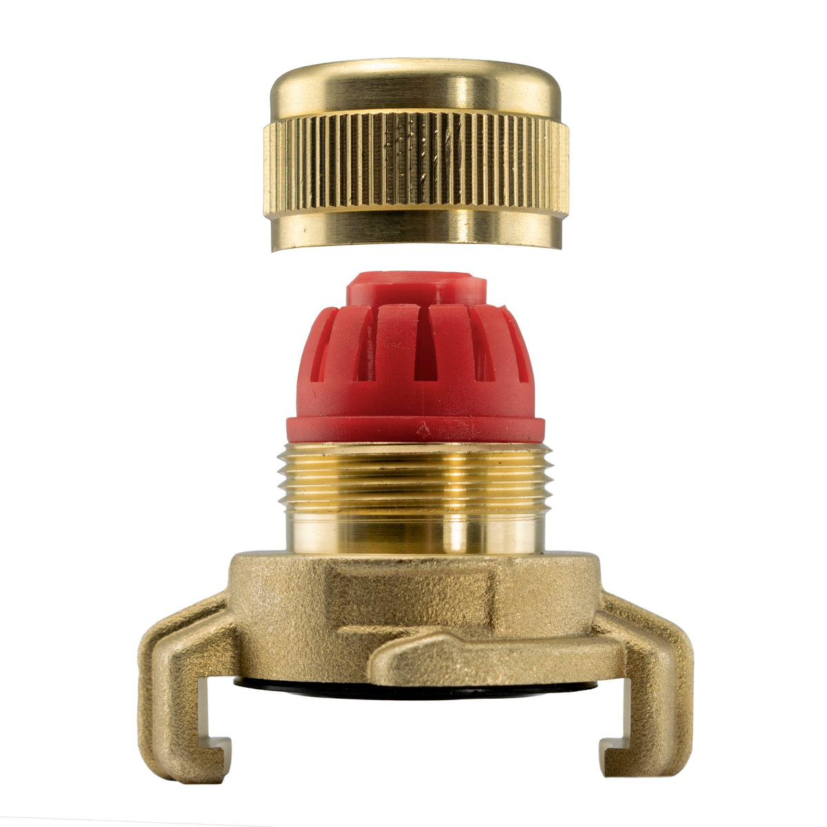 Geka Type Brass Claw Set – 13mm Barb and 1/2” Hose Connector